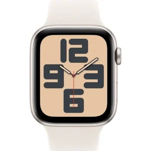 Смарт-годинник Apple Watch SE 2 GPS 44mm Starlight Aluminum Case w. Starlight Sport Band - S/M (MNTD3) - image 2