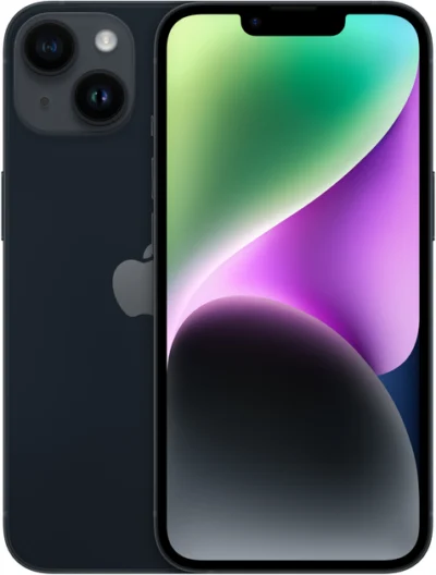 Смартфон Apple iPhone 14 128GB Midnight (MPUF3) - image 1