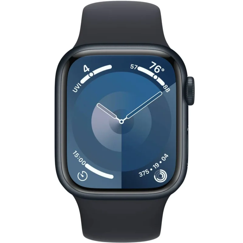 Смарт-годинник Apple Watch Series 9 GPS + Cellular 45mm Midnight Alu. Case w. Midnight S. Band - M/L (MRMD3) - image 2