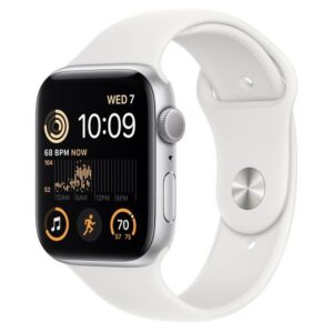 Смарт-годинник Apple Watch SE 2 GPS 40mm Silver Aluminum Case with White Sport Band - M/L (MNTC3) - image 1