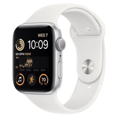 Смарт-годинник Apple Watch SE 2 GPS 40mm Silver Aluminum Case with White Sport Band - M/L (MNTC3) - image 1