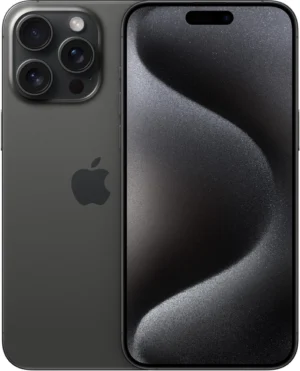 Смартфон Apple iPhone 15 Pro Max 256GB Dual SIM Black Titanium (MU2N3) - image 1