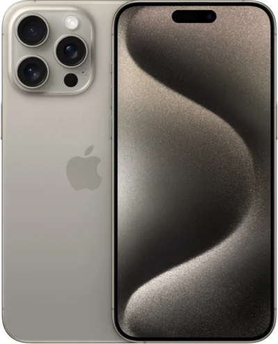 Смартфон Apple iPhone 15 Pro Max 512GB Dual SIM Natural Titanium (MU2V3) - image 1