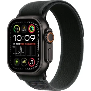 Смарт-годинник Apple Watch Ultra 2 GPS + Cellular 49mm Black Titan. Case w. Black Trail Loop - M/L (MX4V3) - image 1