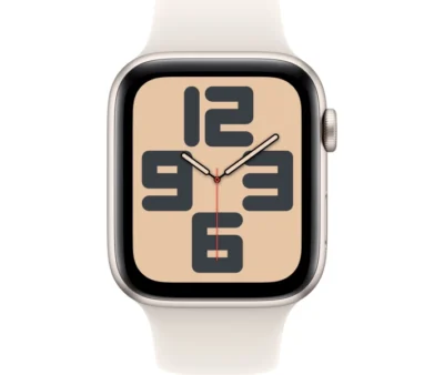 Смарт-годинник Apple Watch SE 2 GPS + Cellular 44mm Starlight Alu. Case w. Starlight S. Band - M/L (MRGW3) - image 2
