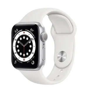 Смарт-годинник Apple Watch SE 2 GPS 44mm Silver Aluminum Case with White Sport Band - M/L (MNTJ3) - image 1