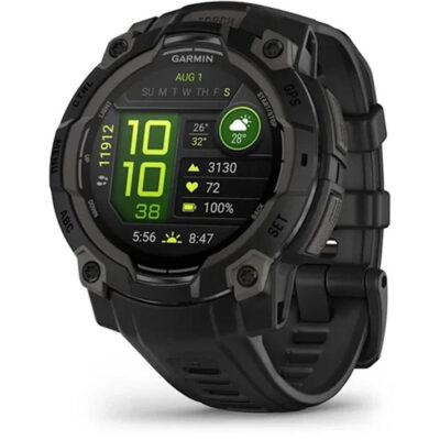 Смарт-годинник Garmin Instinct 3 45mm AMOLED Black with Black Band (010-02936-00) - image 1