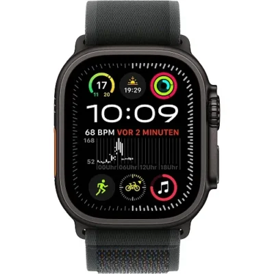 Смарт-годинник Apple Watch Ultra 2 GPS + Cellular 49mm Black Titan. Case w. Black Trail Loop - M/L (MX4V3) - image 2