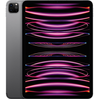 Планшет Apple iPad Pro 11 2022 Wi-Fi + Cellular 128GB Space Gray (MP553, MNYC3) - image 1