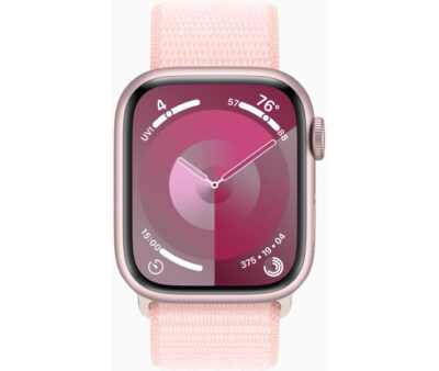 Смарт-годинник Apple Watch Series 9 GPS 45mm Pink Alu. Case w. Light Pink Solo Loop - Size 7 (MR9T3+MTH73) - image 2