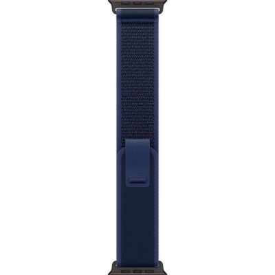 Ремінець Apple Trail Loop Blue - Black Titanium Finish для Watch 44/45/46/49mm - M/L (MYQ83) - image 1