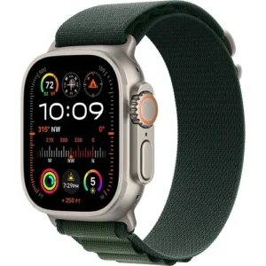 Смарт-годинник Apple Watch Ultra 2 GPS + Cellular 49mm Natural Titan. Case w. Dark Green Alpine Loop - S (MYT33+MXMU3) - image 1