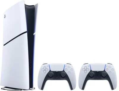Стаціонарна ігрова приставка Sony PlayStation 5 Slim Digital Edition 1TB + DualSense Wireless Controller (1000042065) - image 1