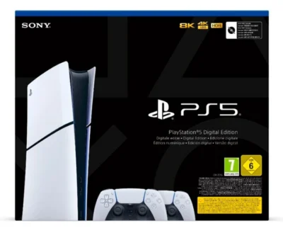 Стаціонарна ігрова приставка Sony PlayStation 5 Slim Digital Edition 1TB + DualSense Wireless Controller (1000042065) - image 2