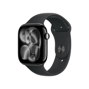 Смарт-часы Apple Watch Series 11 GPS 42mm Jet Black Alu. Case w. Black S. Band – S/M (MEQT4) - image 1