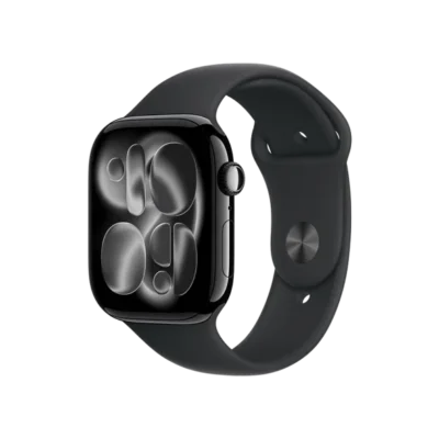 Смарт-часы Apple Watch Series 11 GPS 42mm Jet Black Alu. Case w. Black S. Band – S/M (MEQT4) - image 1