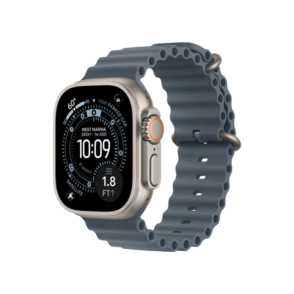 Смарт-часы Apple Watch Ultra 3 GPS + Cellular 49mm Natural Tit. Case w. Anchor Blue Ocean Band (MEWH4) - image 1 Смарт-часы Apple Watch Ultra 3 GPS + Cellular 49mm Natural Tit. Case w. Anchor Blue Ocean Band (MEWH4) - image 1