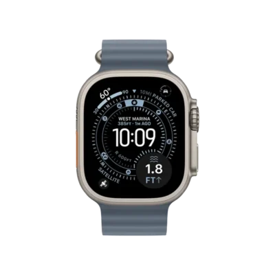 Смарт-часы Apple Watch Ultra 3 GPS + Cellular 49mm Natural Tit. Case w. Anchor Blue Ocean Band (MEWH4) - image 2