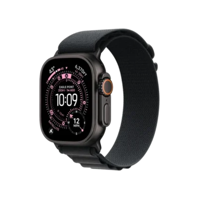 Смарт-часы Apple Watch Ultra 3 GPS + Cellular 49mm Black Tit. Case w. Black Alpine Loop – Medium (MF0V4) - image 1
