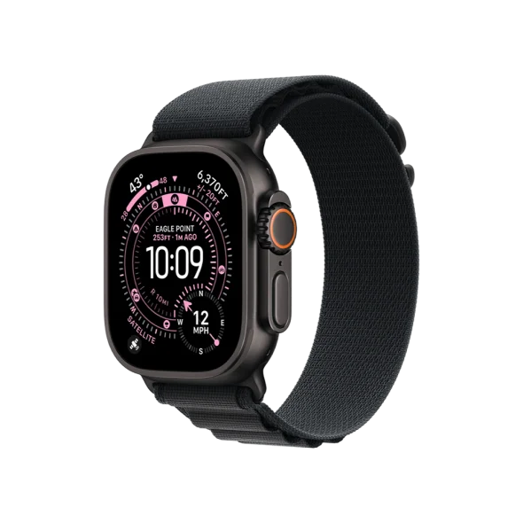Смарт-часы Apple Watch Ultra 3 GPS + Cellular 49mm Black Tit. Case w. Black Alpine Loop – Medium (MF0V4) - image 1 Смарт-часы Apple Watch Ultra 3 GPS + Cellular 49mm Black Tit. Case w. Black Alpine Loop – Medium (MF0V4) - image 1