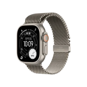 Смарт-часы Apple Watch Ultra 3 GPS + Cellular 49mm Natural Tit. Case w. Natural Tit. Milanese Loop – Large (MF0E4) - image 1