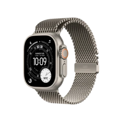 Смарт-часы Apple Watch Ultra 3 GPS + Cellular 49mm Natural Tit. Case w. Natural Tit. Milanese Loop – Large (MF0E4) - image 1