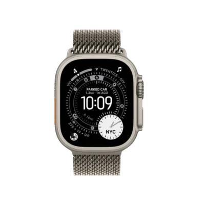Смарт-часы Apple Watch Ultra 3 GPS + Cellular 49mm Natural Tit. Case w. Natural Tit. Milanese Loop – Large (MF0E4) - image 2