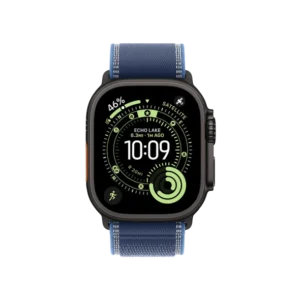 Смарт-часы Apple Watch Ultra 3 GPS + Cellular 49mm Black Tit. Case w. Blue/Bright Blue Trail Loop – S/M (MF254+MG9Q4) - image 2