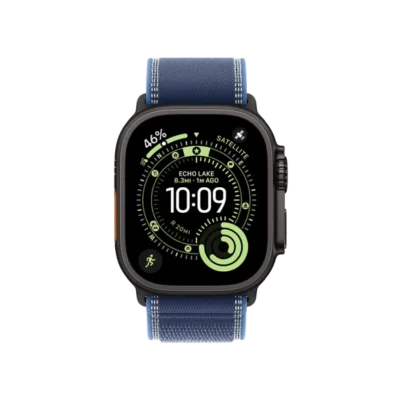 Смарт-часы Apple Watch Ultra 3 GPS + Cellular 49mm Black Tit. Case w. Blue/Bright Blue Trail Loop – S/M (MF254+MG9Q4) - image 2