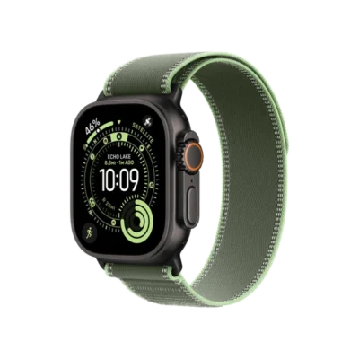 Смарт-часы Apple Watch Ultra 3 GPS + Cellular 49mm Black Tit. Case w. Green/Neon Trail Loop – M/L (MF254+MG9P4) - image 1