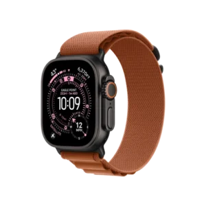 Смарт-часы Apple Watch Ultra 3 GPS + Cellular 49mm Black Tit. Case w. Terra Cotta Alpine Loop – Small (MF254+MG9D4) - image 1