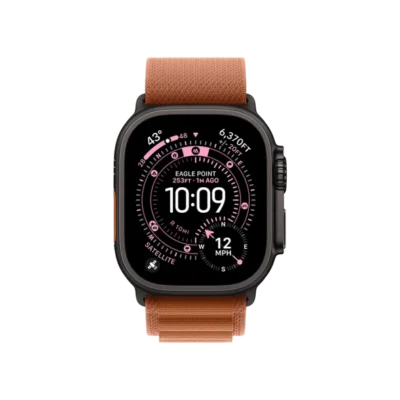 Смарт-часы Apple Watch Ultra 3 GPS + Cellular 49mm Black Tit. Case w. Terra Cotta Alpine Loop – Small (MF254+MG9D4) - image 2