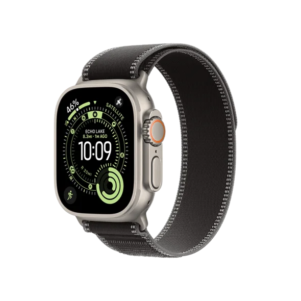 Смарт-часы Apple Watch Ultra 3 GPS + Cellular 49mm Natural Tit. Case w. Black/Charcoal Trail Loop – S/M (MF1V4+MFT84) - image 1 Смарт-часы Apple Watch Ultra 3 GPS + Cellular 49mm Natural Tit. Case w. Black/Charcoal Trail Loop – S/M (MF1V4+MFT84) - image 1