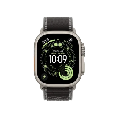 Смарт-часы Apple Watch Ultra 3 GPS + Cellular 49mm Natural Tit. Case w. Black/Charcoal Trail Loop – S/M (MF1V4+MFT84) - image 2