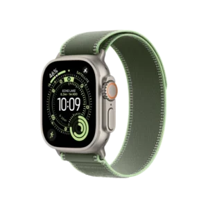 Смарт-часы Apple Watch Ultra 3 GPS + Cellular 49mm Natural Tit. Case w. Green/Neon Trail Loop – S/M (MF1V4+MFT44) - image 1