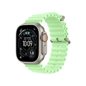 Смарт-часы Apple Watch Ultra 3 GPS + Cellular 49mm Natural Tit. Case w. Neon Green Ocean Band (MF1V4+MGCF4) - image 1