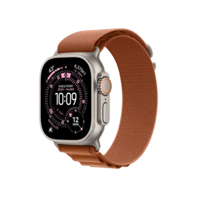 Смарт-часы Apple Watch Ultra 3 GPS + Cellular 49mm Natural Tit. Case w. Terra Cotta A. Loop – Small (MF1V4+MFTA4) - image 1