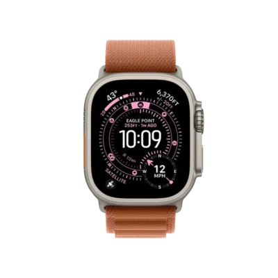 Смарт-часы Apple Watch Ultra 3 GPS + Cellular 49mm Natural Tit. Case w. Terra Cotta A. Loop – Small (MF1V4+MFTA4) - image 2