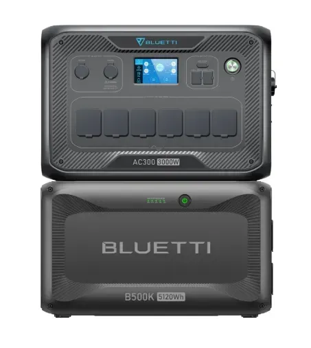 Комплект зарядної станції BLUETTI AC300 + battery module B500K – image 1 Комплект зарядної станції BLUETTI AC300 + battery module B500K - image 1