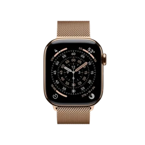 Смарт-часы Apple Watch Series 11 GPS + Cellular 42mm Gold Tit. Case w. Gold Milanese Loop (MF8Y4) - image 2