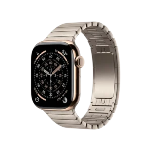 Смарт-часы Apple Watch Series 11 GPS + Cellular 42mm Gold Tit. Case w. Natural Link Bracelet (MF9M4+MXMA3) - image 1