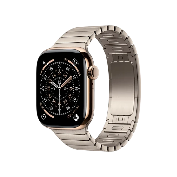 Смарт-часы Apple Watch Series 11 GPS + Cellular 42mm Gold Tit. Case w. Natural Link Bracelet (MF9M4+MXMA3) - image 1 Смарт-часы Apple Watch Series 11 GPS + Cellular 42mm Gold Tit. Case w. Natural Link Bracelet (MF9M4+MXMA3) - image 1