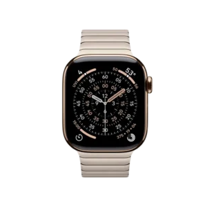 Смарт-часы Apple Watch Series 11 GPS + Cellular 42mm Gold Tit. Case w. Natural Link Bracelet (MF9M4+MXMA3) - image 2