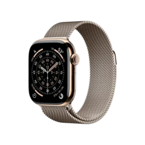 Смарт-часы Apple Watch Series 11 GPS + Cellular 42mm Gold Tit. Case w. Natural Milanese Loop (MF9M4+MGHY4) - image 1