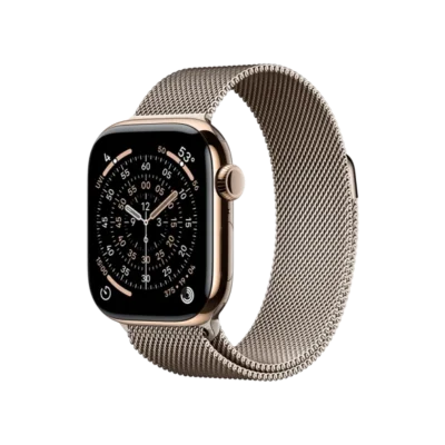Смарт-часы Apple Watch Series 11 GPS + Cellular 42mm Gold Tit. Case w. Natural Milanese Loop (MF9M4+MGHY4) - image 1