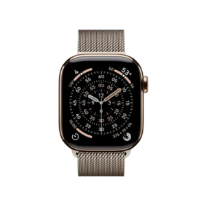 Смарт-часы Apple Watch Series 11 GPS + Cellular 42mm Gold Tit. Case w. Natural Milanese Loop (MF9M4+MGHY4) - image 2