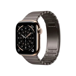 Смарт-часы Apple Watch Series 11 GPS + Cellular 42mm Gold Tit. Case w. Slate Link Bracelet (MF9M4+MXMD3) - image 1