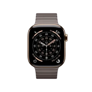 Смарт-часы Apple Watch Series 11 GPS + Cellular 42mm Gold Tit. Case w. Slate Link Bracelet (MF9M4+MXMD3) - image 2