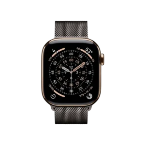 Смарт-часы Apple Watch Series 11 GPS + Cellular 42mm Gold Tit. Case w. Slate Milanese Loop (MF9M4+MGJ14) - image 2