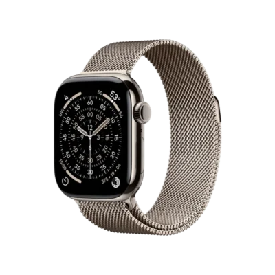 Смарт-часы Apple Watch Series 11 GPS + Cellular 42mm Natural Tit. Case w. Natural Milanese Loop (MF8P4) - image 1